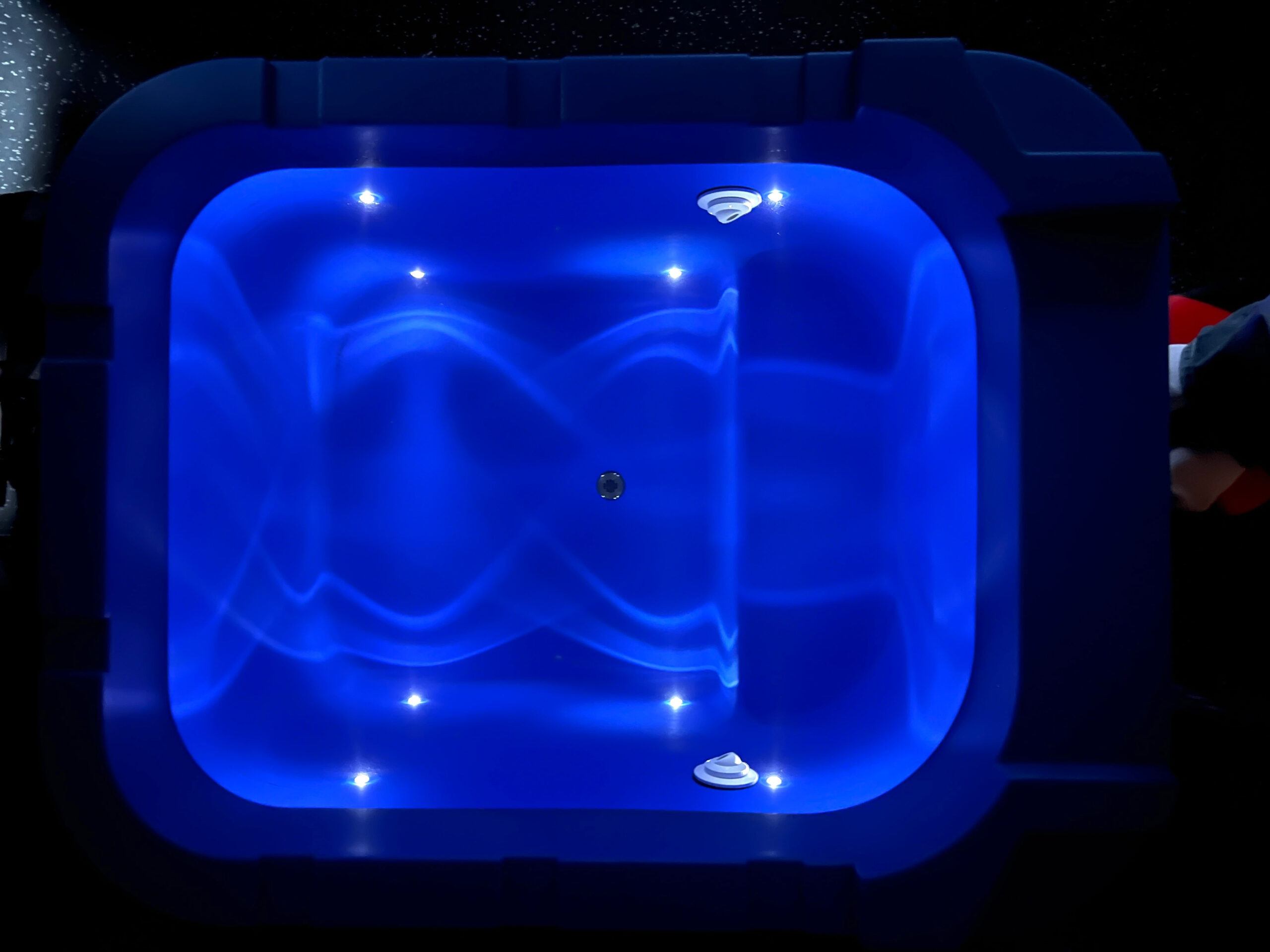 Fully Loaded Tub with LED Lights